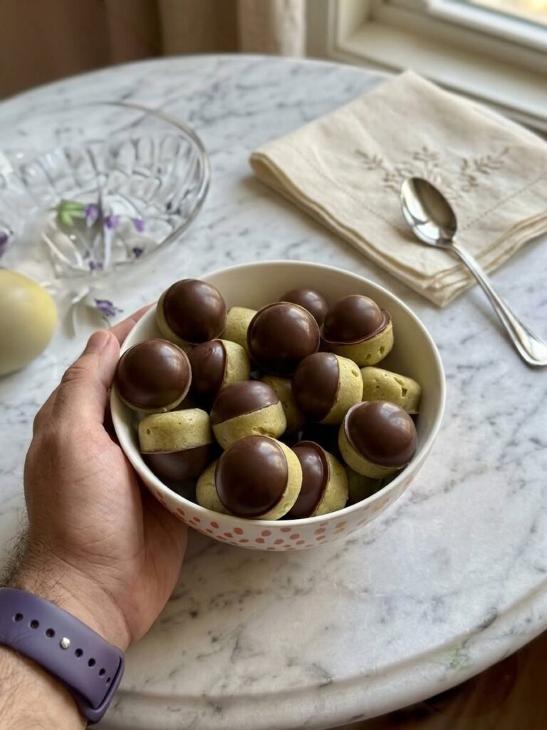 Bocconcini Dubai: la ricetta con pasta kataifi, pistacchio e cioccolato al latte